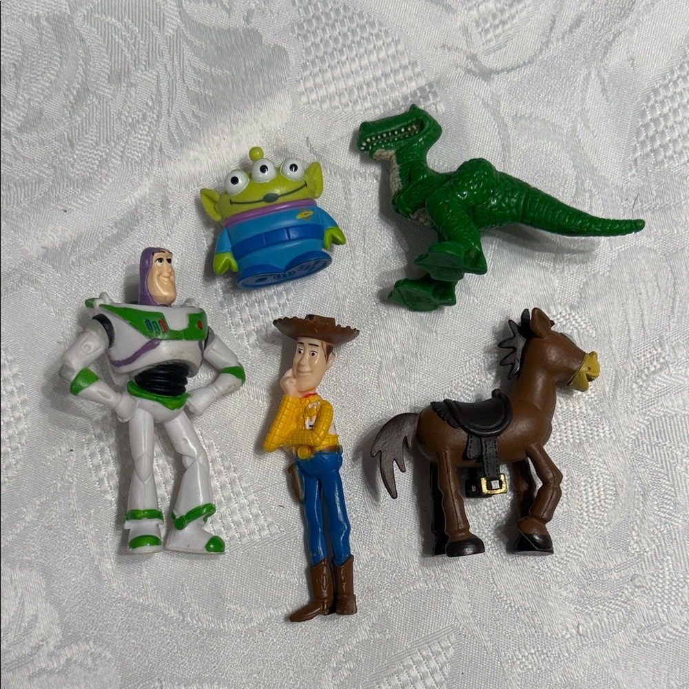 Disney Toy Story Character small Figurine Set lot of 5